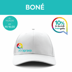 Detalhes do produto Doe R$ 20,00 e ganhe um Boné da Abrapraxia - Branco