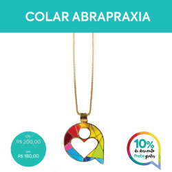 Detalhes do produto Doe R$ 200,00 e Ganhe o Colar ABRAPRAXIA