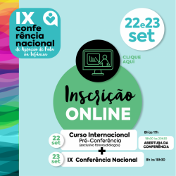 Detalhes do eventos Curso Internacional Pré-Conferência + IX Conferência Nacional - Exclusivo para Fonoaudiólogos - ONLINE