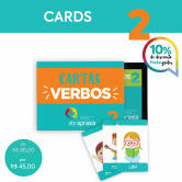Doe R$ 50,00 e Ganhe os CARDS Verbos 