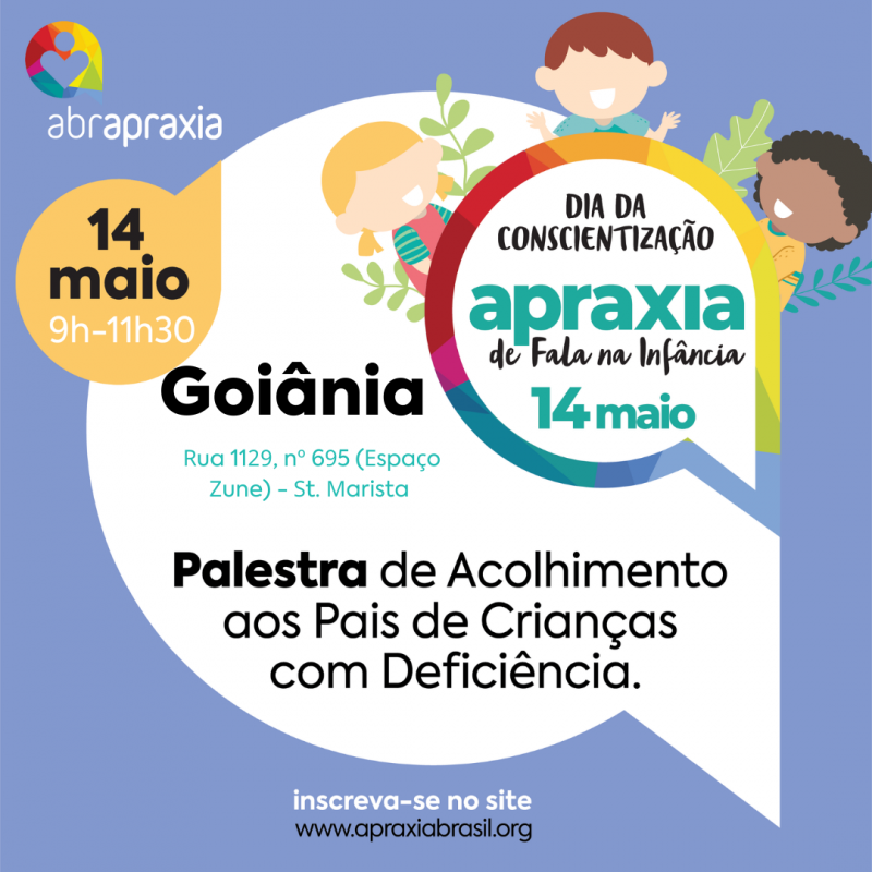 Palestra de Acolhimento aos Pais de Crianças com Deficiência - GOIÂNIA