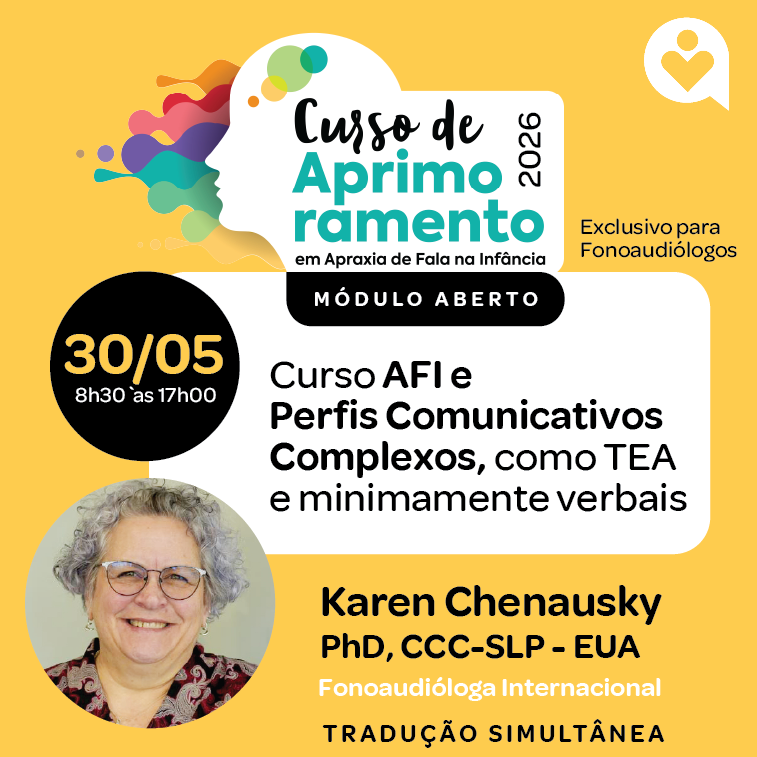 Curso Internacional - AFI e Perfis Comunicativos Complexos, como TEA e minimamente verbais